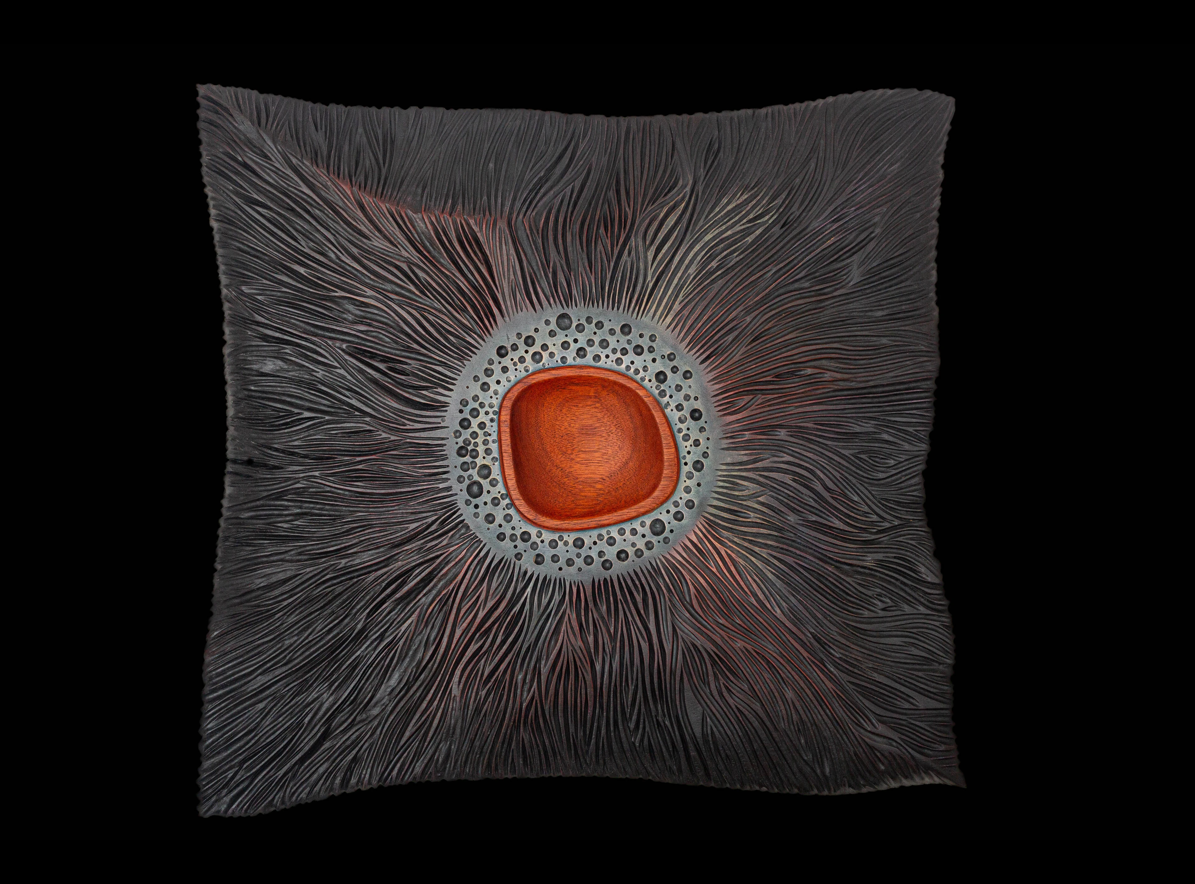 Painel Patsü - Escultura em madeira maciça artesanal do Patsu